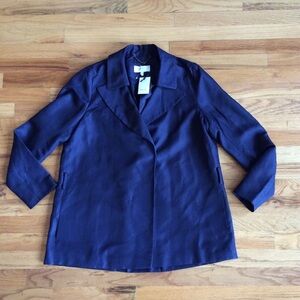 NWOT Reiss Lima Relaxed Jacket Navy 8